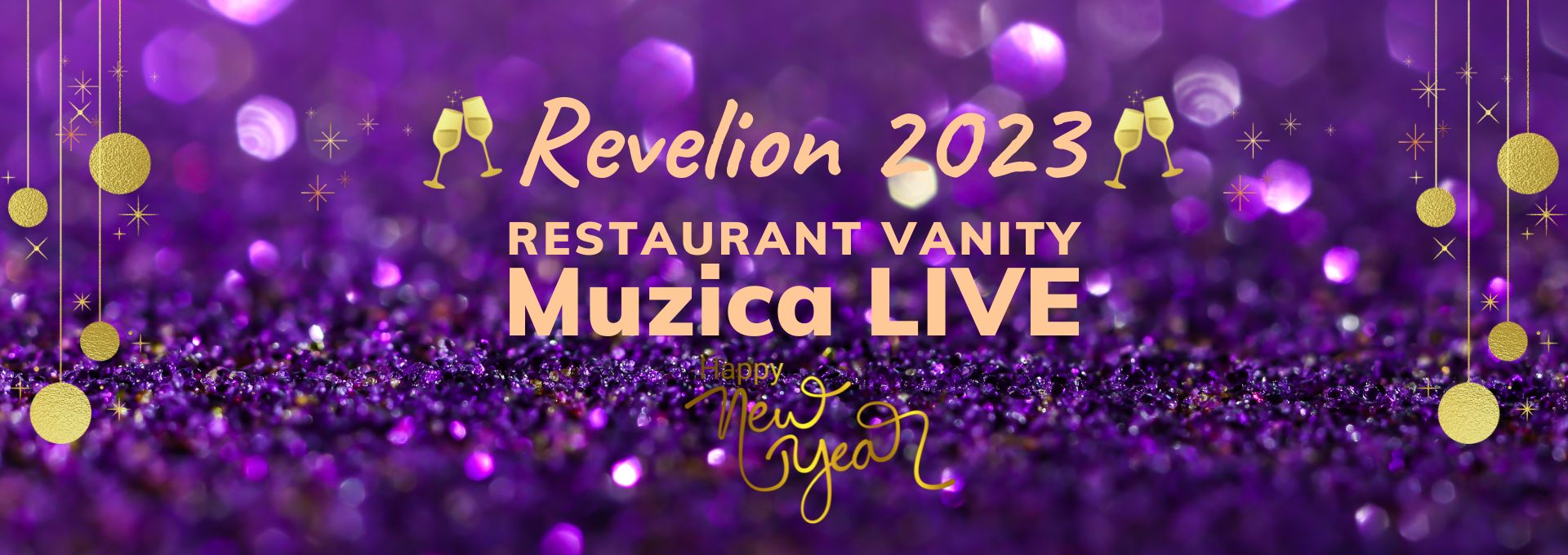 Revelion 2023 restaurant Vanity